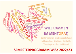 Motivbild: 'Mentorat Kath. Theologie - Wintersemester 2022/23'